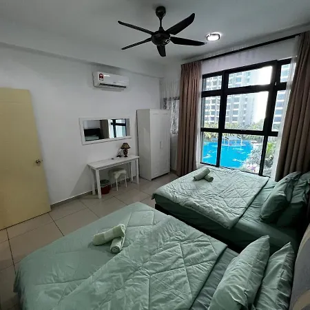 Happy Home @ Atlantis Residences Pool View Malacca Exterior photo